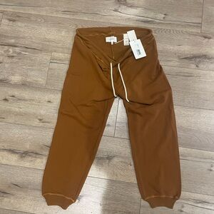 THE GREAT. Women's Brown Joggers